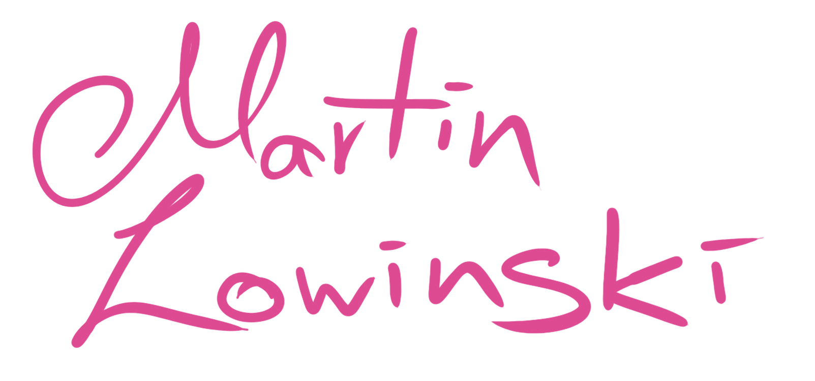 Martin Lowinski Signatur